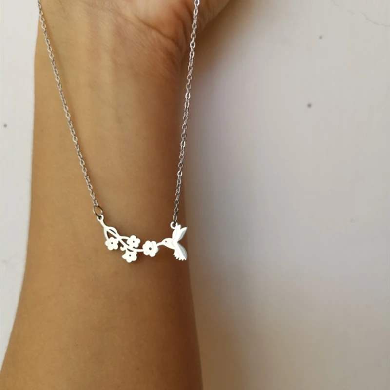 Великолепная сказка Новинка 2017 года Горячие птица подвеска Цепочки и ожерелья