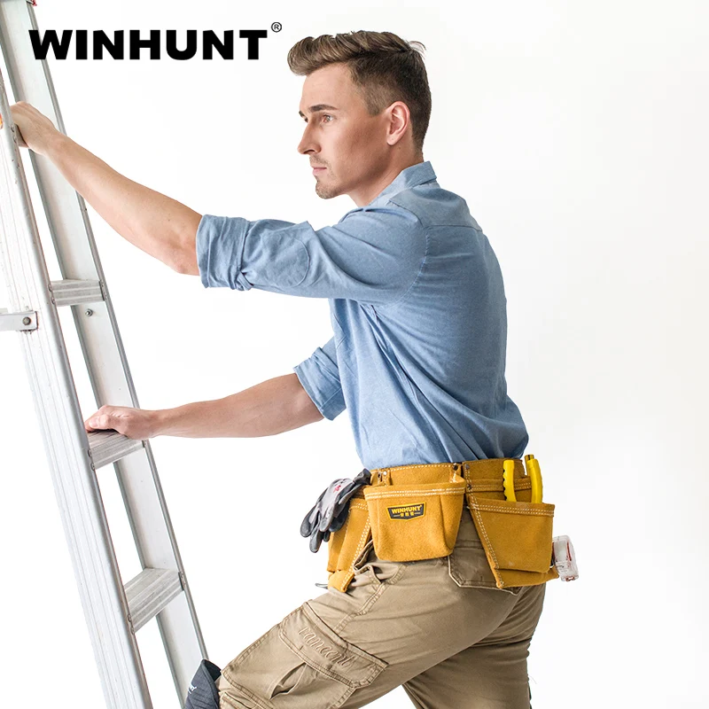 Купить Сумка для инструментов электрика, портативный органайзер для инструментов на ремне для скалолазания, BI50TB