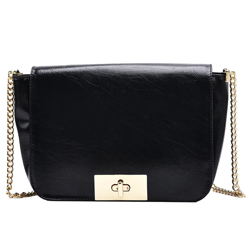 

Vintage Square Crossbody bag 2020 Fashion New High quality PU Leather Women's Designer Handbag Chain Shoulder Messenger Bag