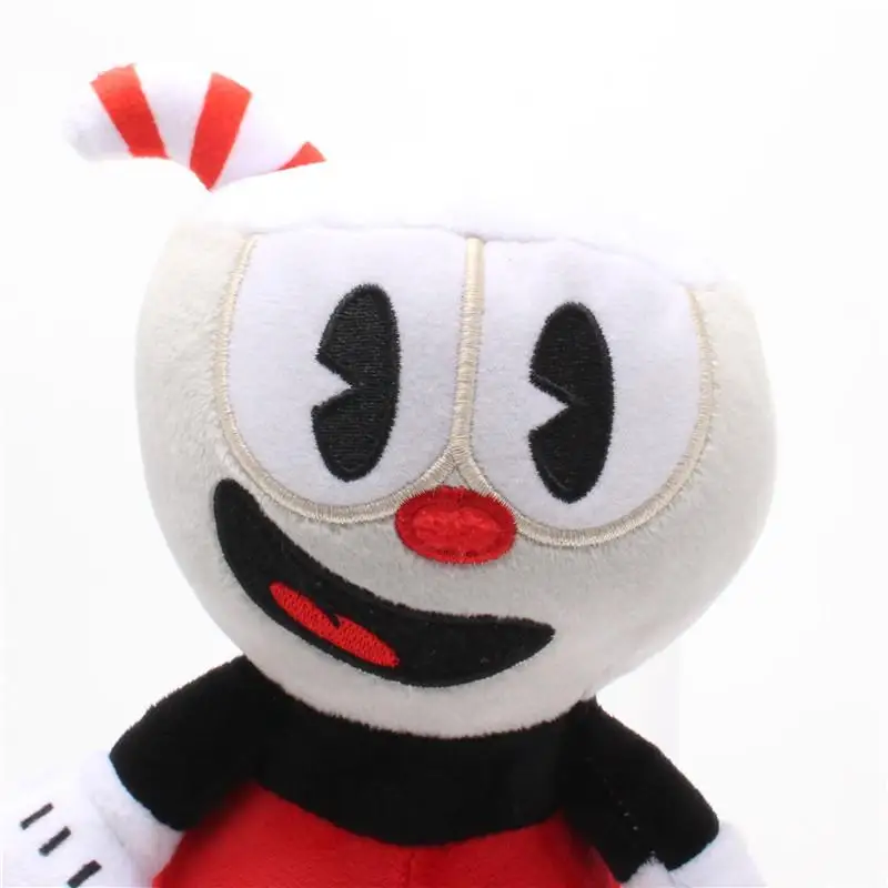 Новинка 25 см Приключения Игра Cuphead плюшевая игрушка Mugman The Devil легендарная детская