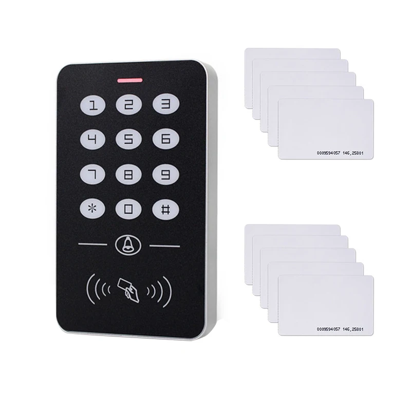Электронная клавиатура контроля доступа DC12V RFID кард ридер контроллер с