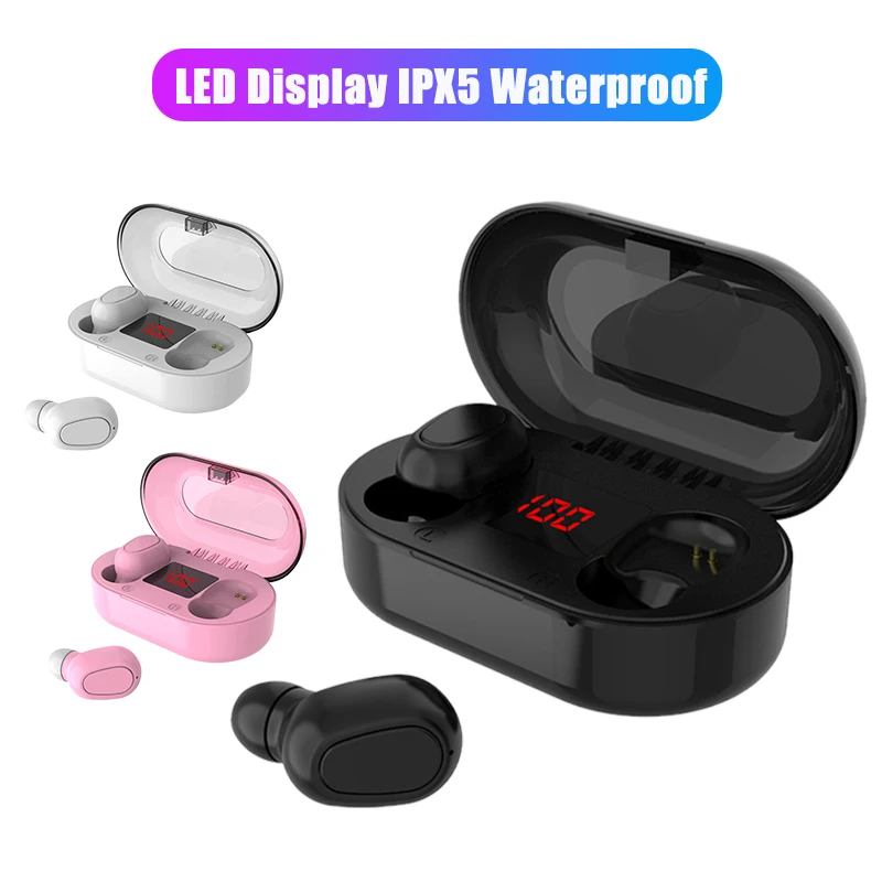 Беспроводные bluetooth наушники для xiaomi IPX5 Водонепроницаемые Наушники 5 0