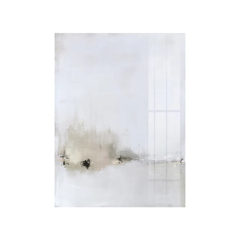 Абстрактный белый минималистское полотно современные печатные Плакаты и