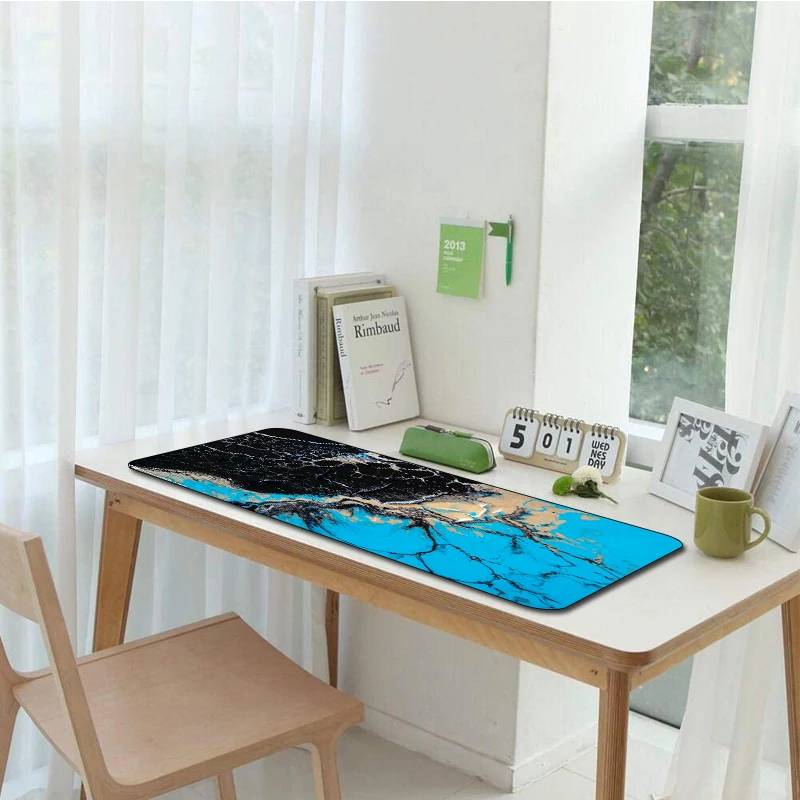 

Computer Gamer Accessories Table mat Laptop Desk Protector Pads Mousepad Natural rubber anti-skid game large pad Boy Gift