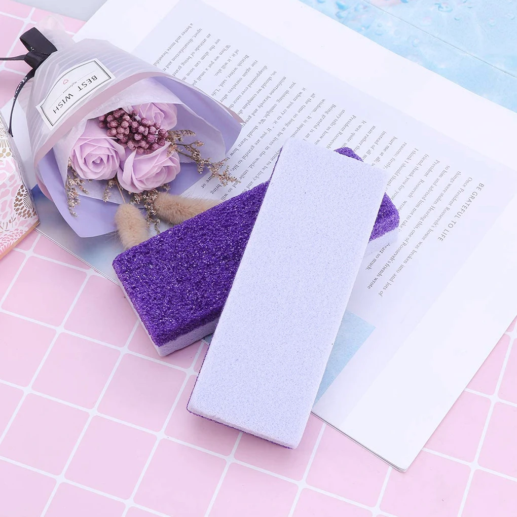 2 шт. Пемза для ног отшелушивающий скраб удаления жесткой мертвой кожи