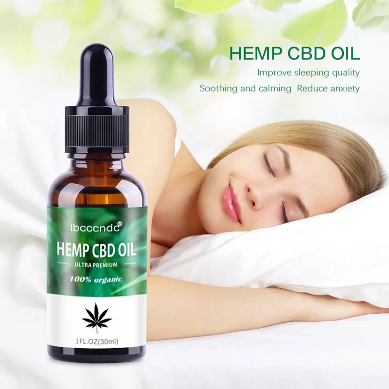 Конопляное масло натуральные эфирные масла CBD массажное для массажа помогает сну