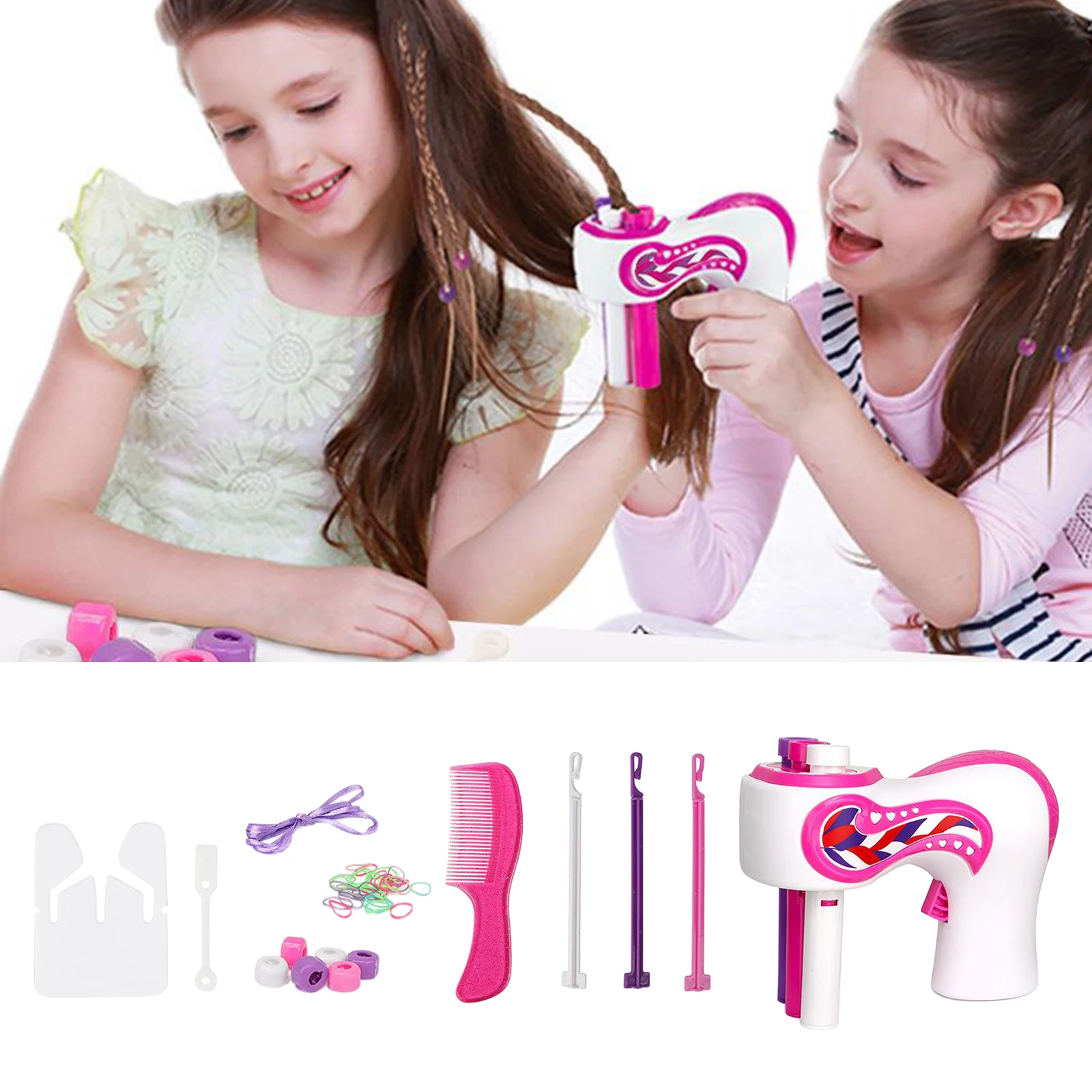 

Electric Automatic DIY Hair Knitting Machine Braid Hair Tools Hair Knitting Roll