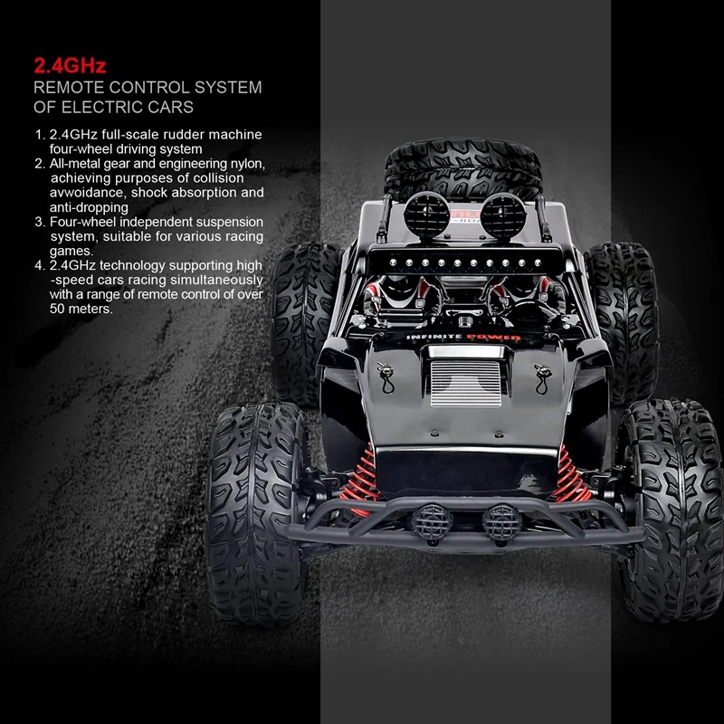 

SUBOTECH 2.4G 4WD High-Speed Car Stunt Off-Road Vehicle 1:12 Remote Control Race Remote Control Car