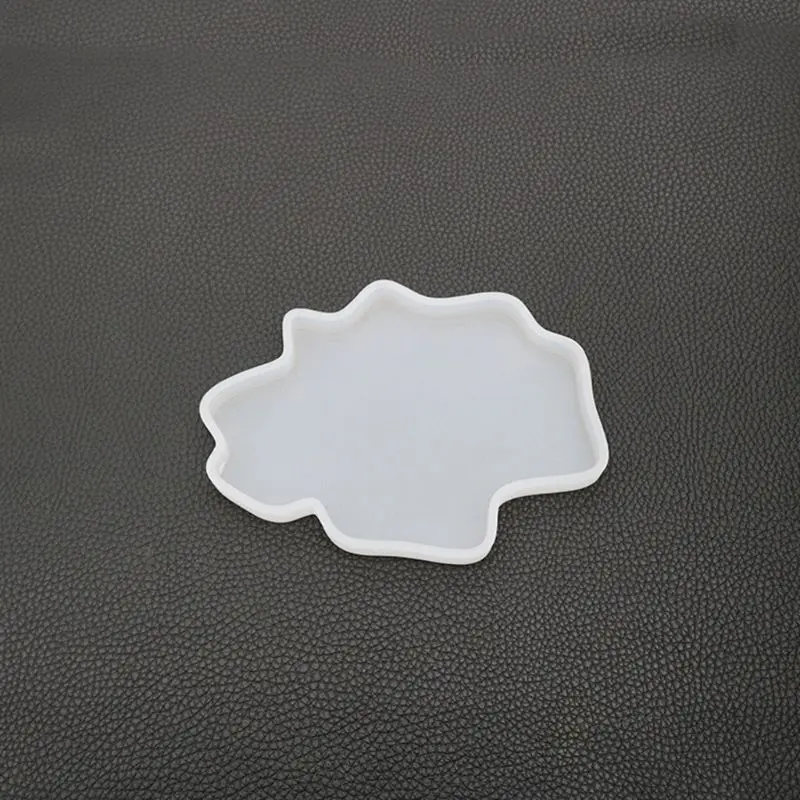 

Irregular Coaster Cup Mat Mold Manual Mirror UV Resin Table Decoration DIY Crystal Epoxy Molds
