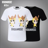 dsquared2 summer t shirt pure cotton cartoon logo dsq 872