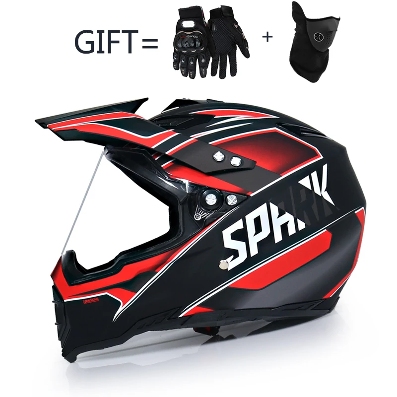 Motocross Helmets Off Road Motorcycle Motocicleta Capacete Casco Cross Helmet motorcycle helmet Full face visor | Автомобили и