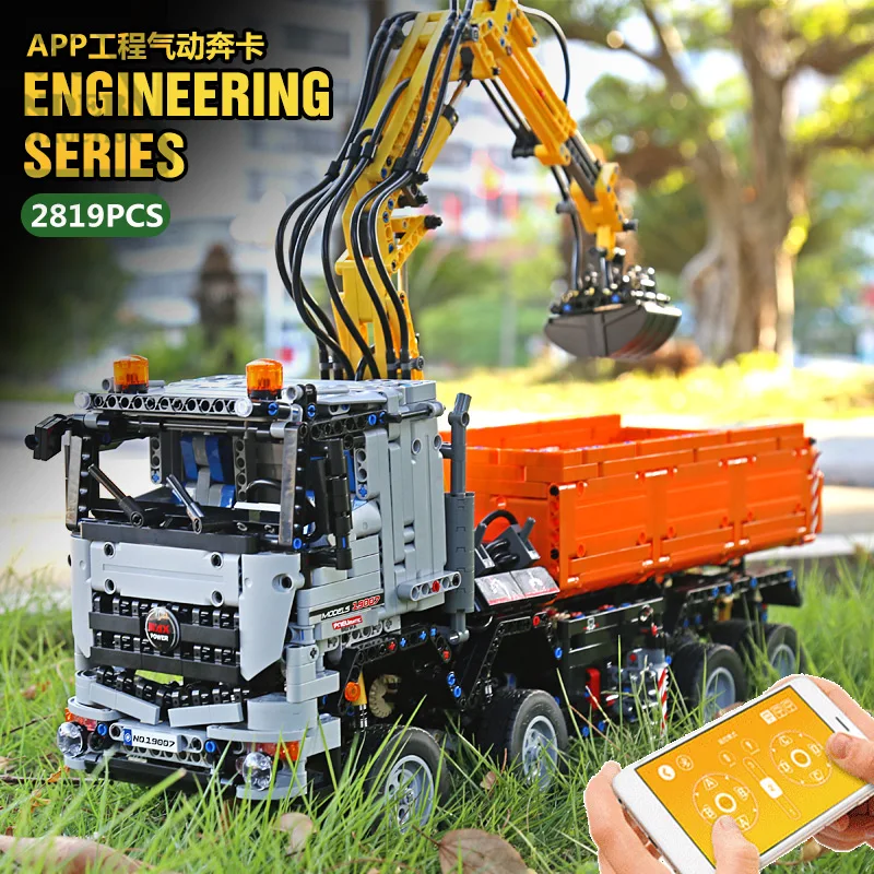 DHL 20004 Technic автомобильный Мотор мощность мобильный совместимый Legoing 42009 кран MkII