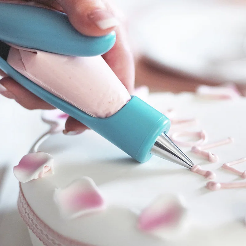 Инструменты для украшения тортов легкая декоративная ручка глазировки насадки