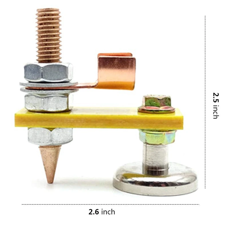 2Pcs Car Degreaser Accessories Ground Points Dent Repair Spare Parts Stud Welding Machine Grounding Connector Body |