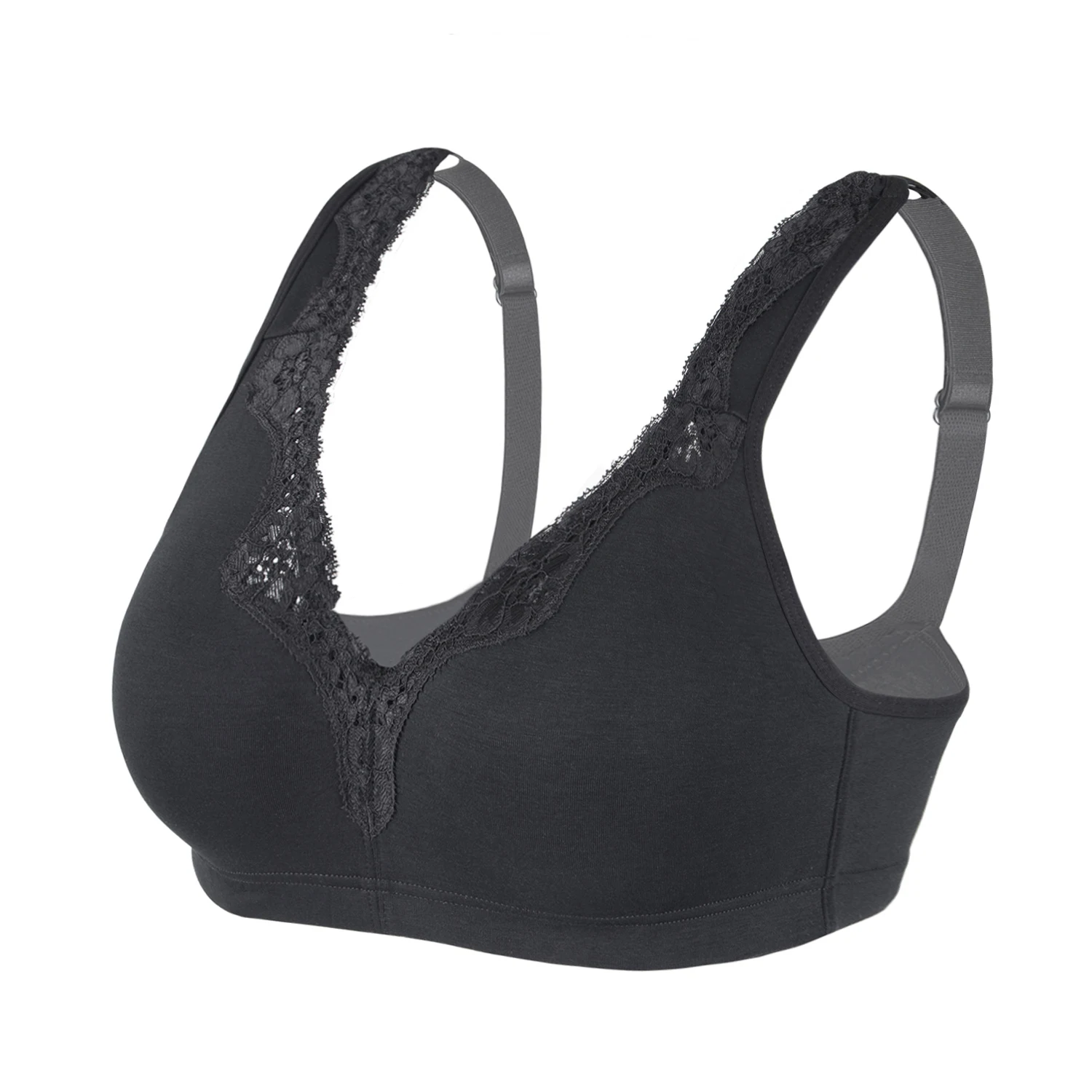 Бюстгальтер из хлопка Dotvol комфортный бюстгальтер без косточек нижнее белье