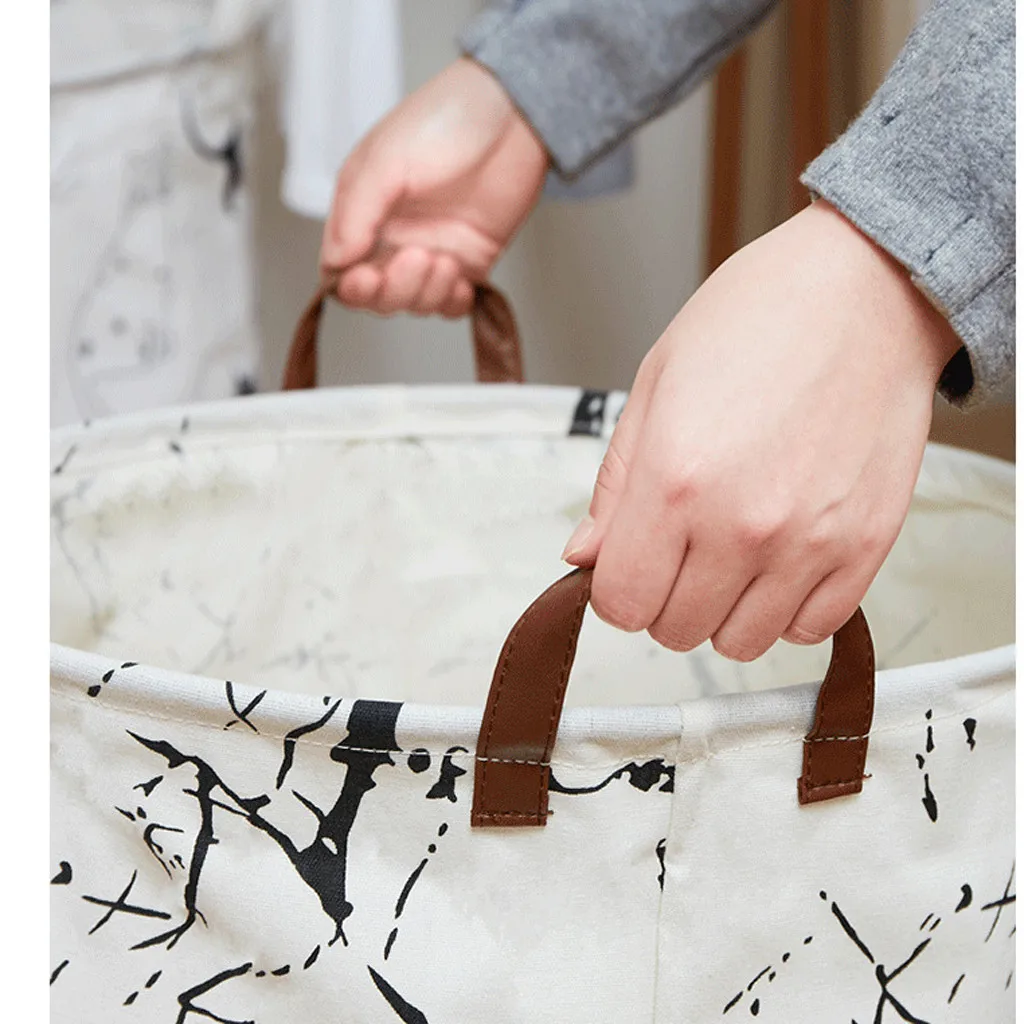 Очень большое домашнее ведро для белья холщовые листы сумка хранения игрушек