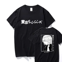new summer harajuku japanese anime shirts tokyo revengers t shirt kawaii clothing graphic tees cartoon unisex cotton t shirts