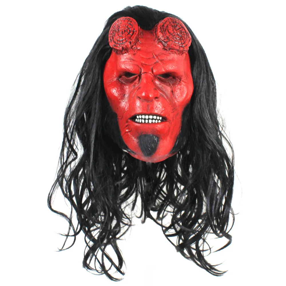 Перчатки для косплея Hellboy Anung Un Rama латексные маски маска на голову реквизит