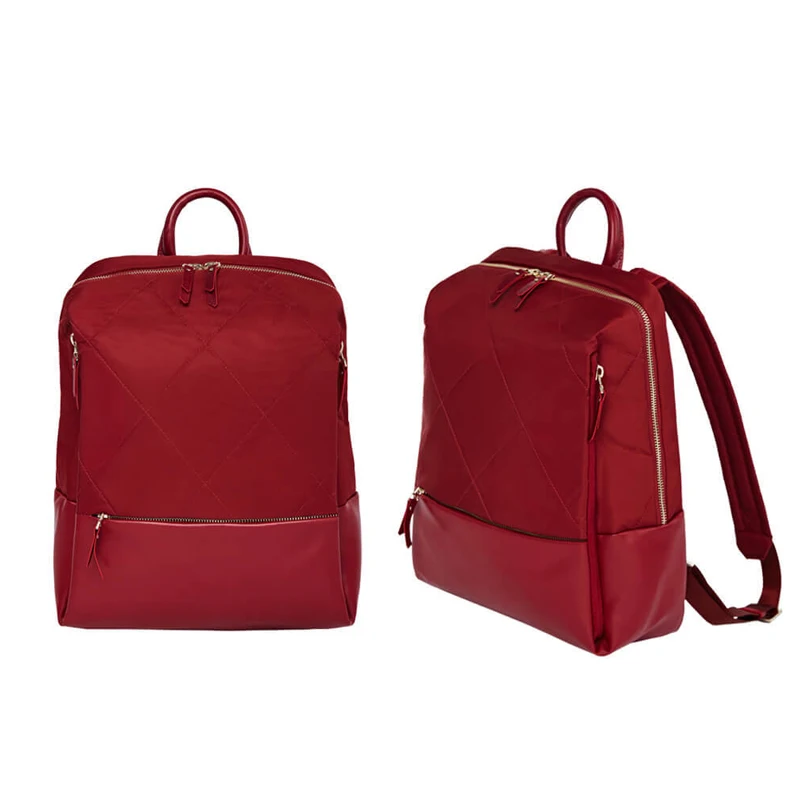 90 fun13-дюймовый рюкзак для женщин модный элегантный с ромбовидной решеткой