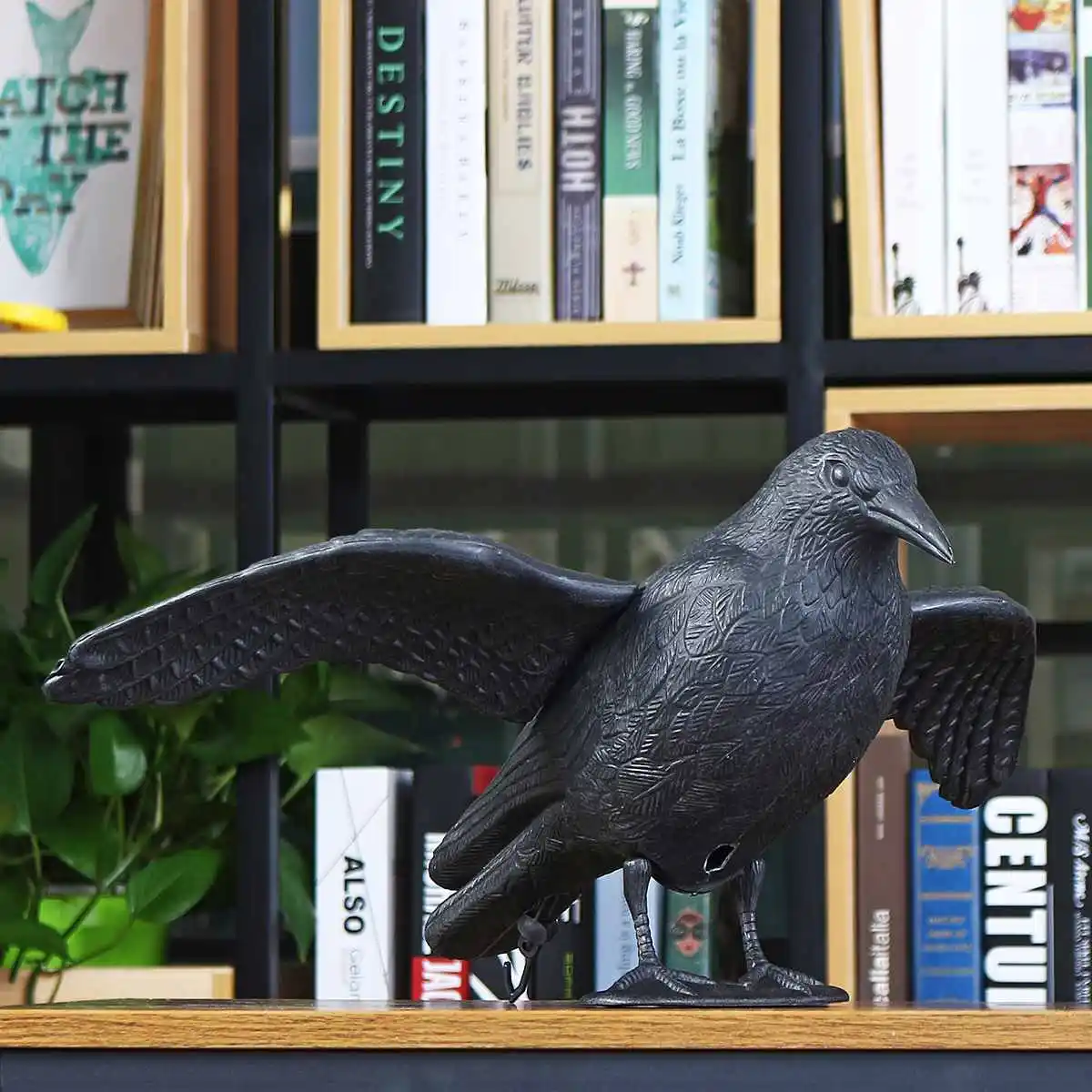 Ворона охотничьи приманки Отпугиватель пугающих реалистичный сад двора