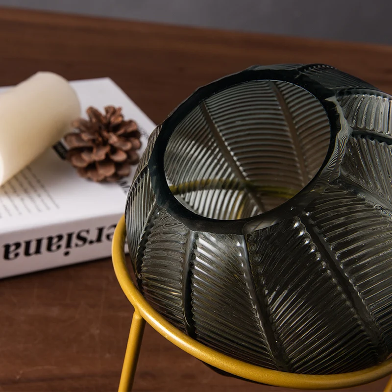 

Spherical glass modern simple model room desktop decoration decoration creative bottle mouth living room Tea Table TV cabinet li