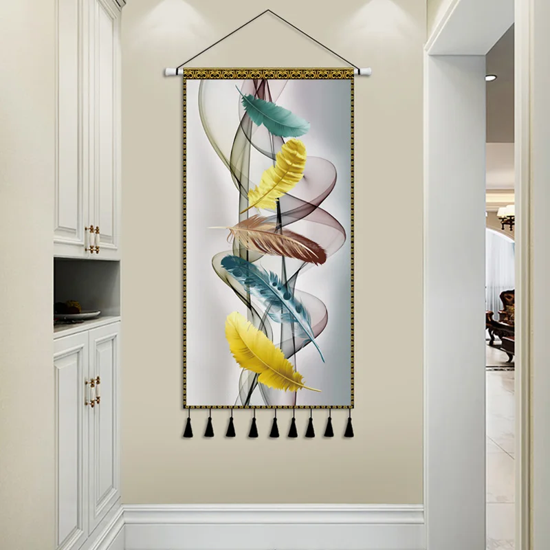 Скандинавский настенный гобелен Настенная картина современный диван