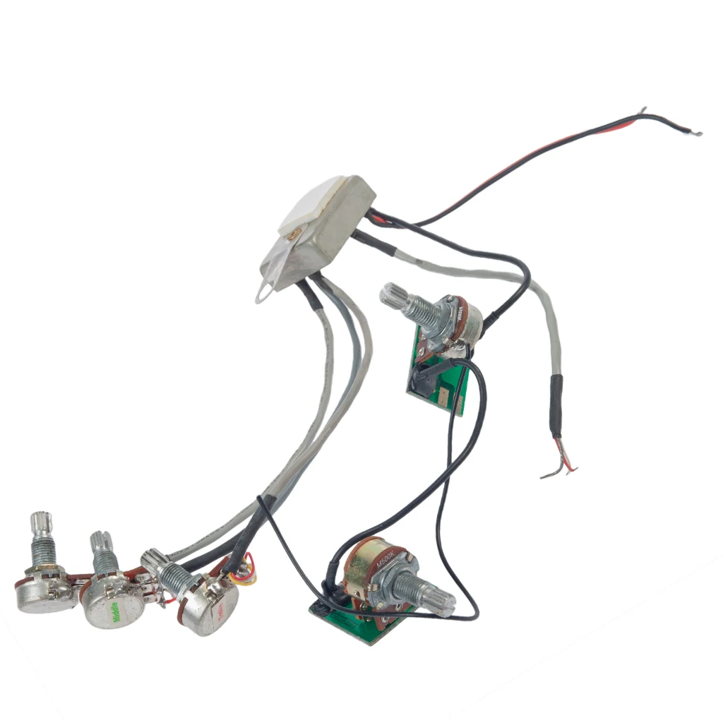 Активный преампер 3 полосный эквалайзер Эквалайзер жгут гитара бас тон система