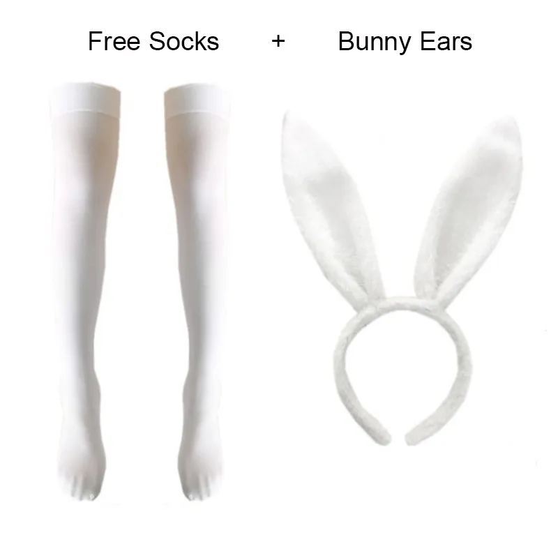 

2021 Anime Beastars Cosplay Costume Haru Dresses Girls Sailor Dress Free Socks + Bunny Ears Halloween Carnival Costumes