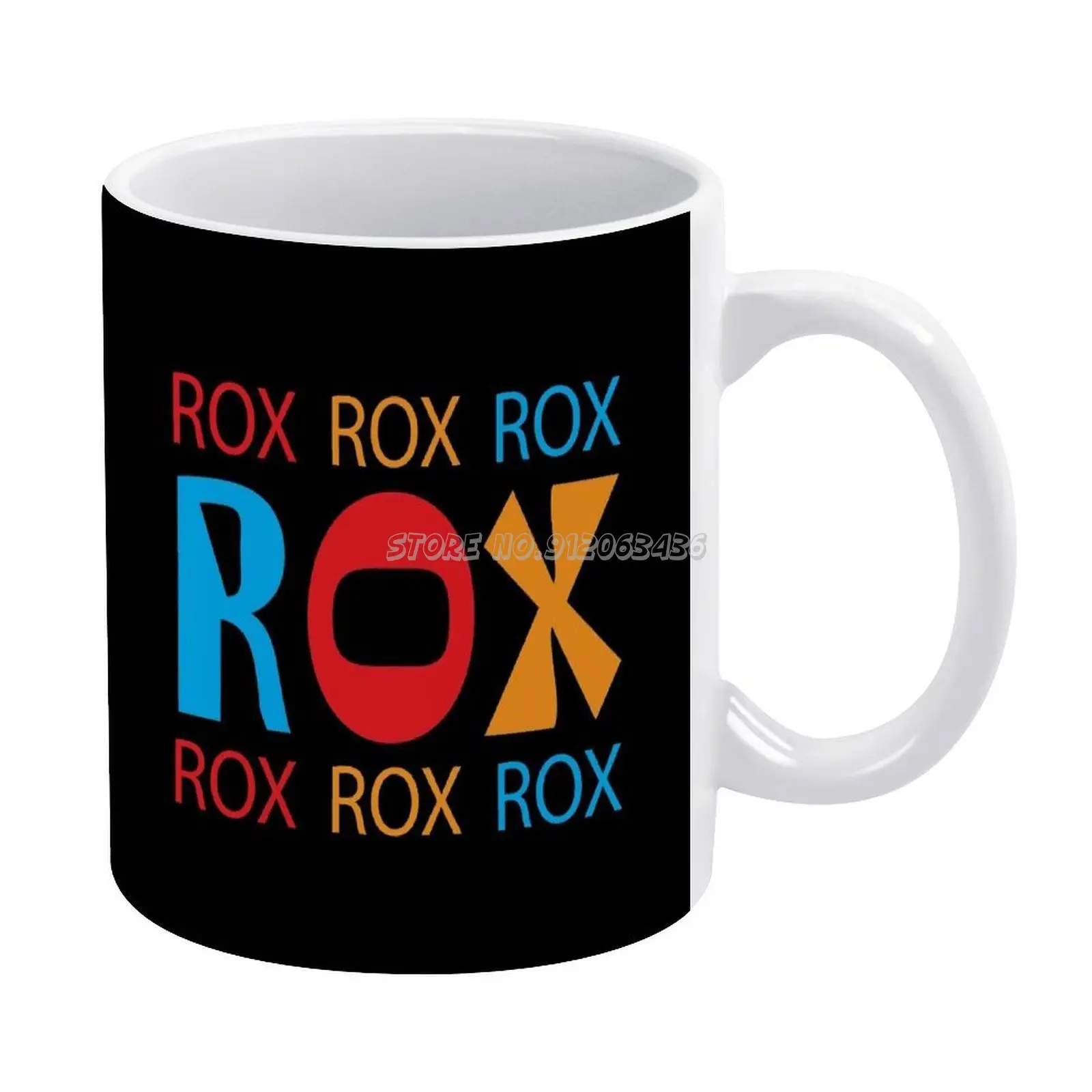 

Rox кофейные кружки, стильная мультяшная чашка для чая и кофе, семейная Кружка с именем Rox Roxana