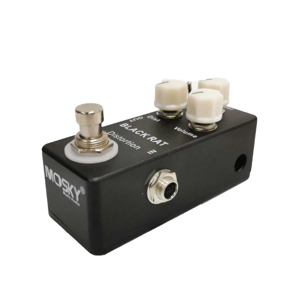 Мини-педаль для гитары MOSKY Black RAT Distortion |