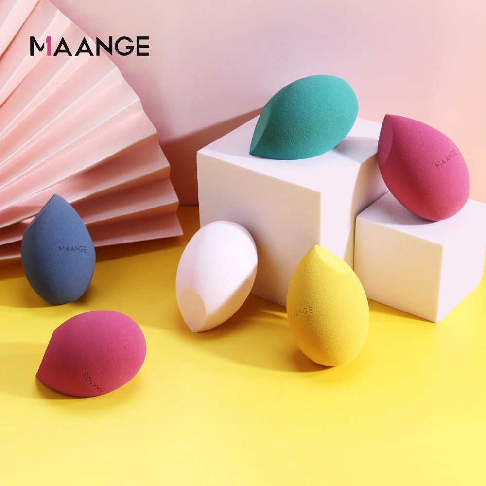 

2pcs Makeup Sponge Heart-Shape Box Non-Latex Material Cosmetic Puff Powder Foundation Use Beauty Make Up Tools Christmas Gift