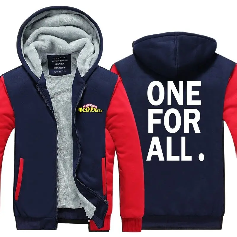 

High-Q Unisex Anime COS My Hero Academia Cotton Casual Hooded Hoodie Cardigan