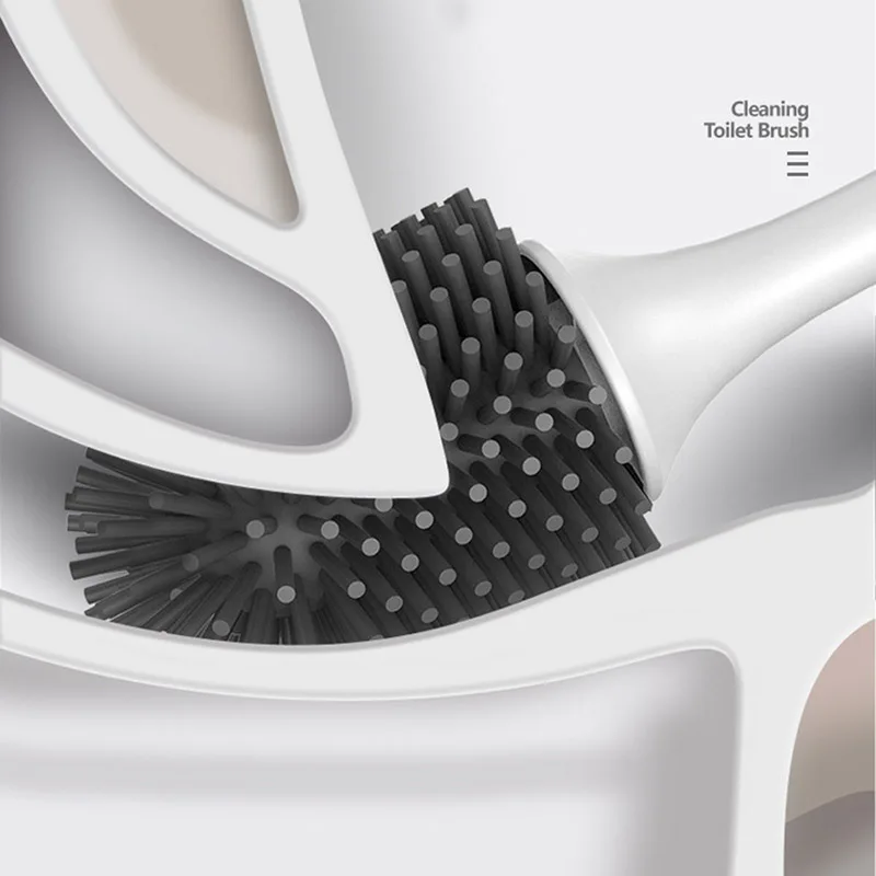 GESEW TPR простая туалетная щетка напольная настенная Чистящая Щетка аксессуары для