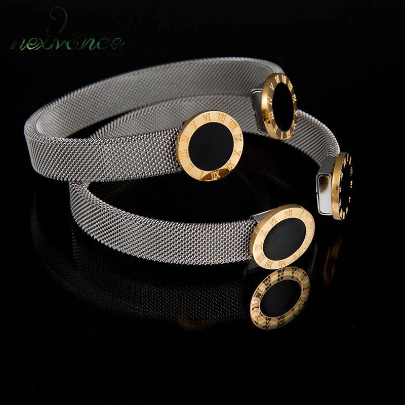 Nextvance Открытый Браслет манжета браслет полый золотой цвет проволока