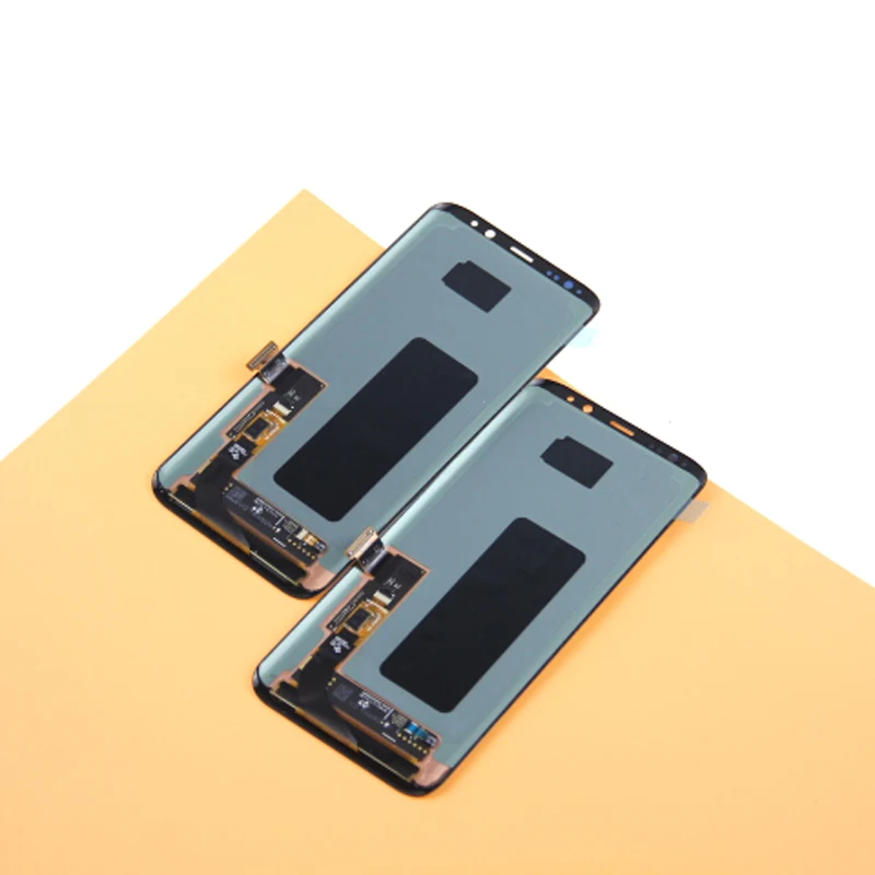 Для samsung Galaxy S8 plus G950F G950A G955f G955u ЖК-дисплей с сенсорным экраном дигитайзер супер AMOLED экран+ рамка