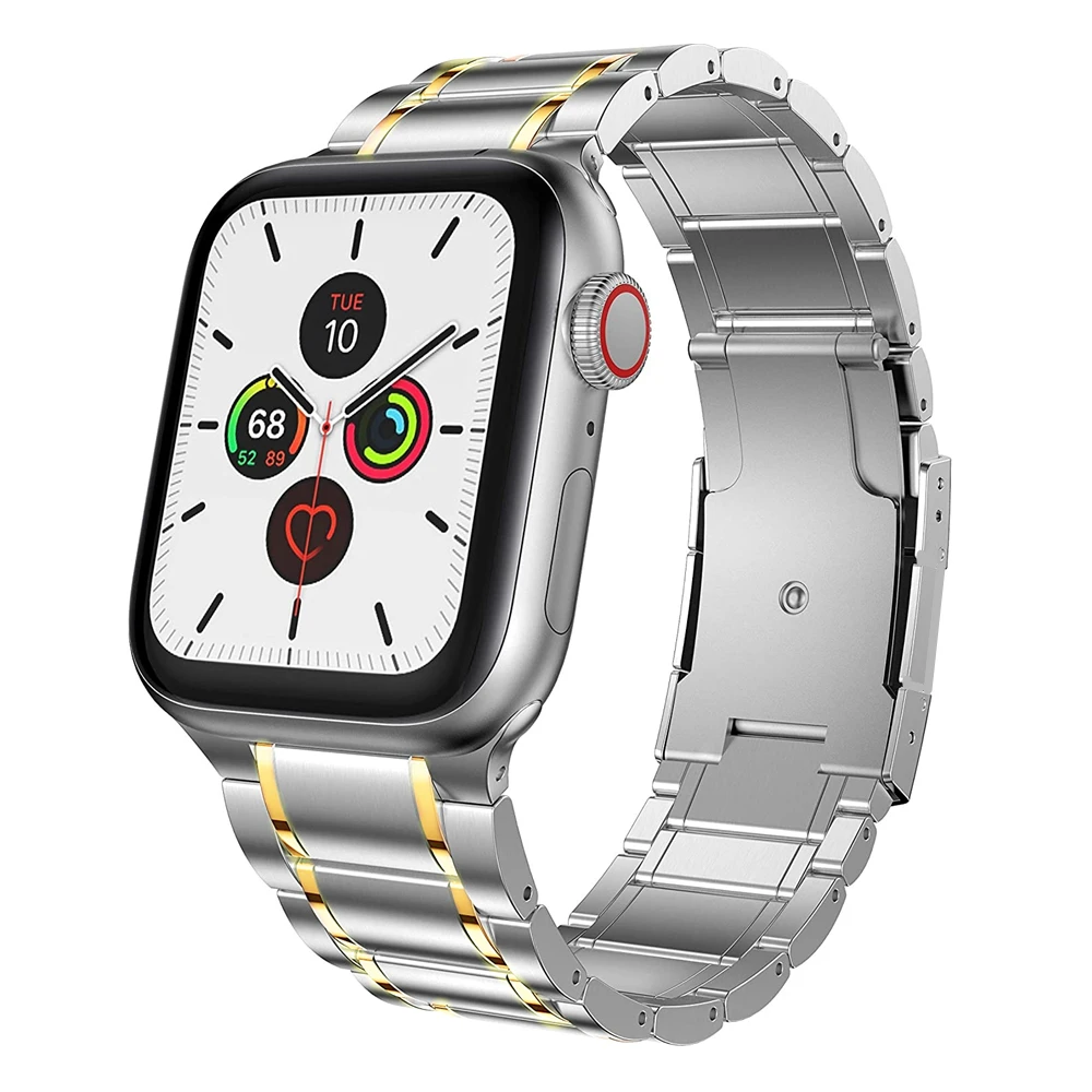 

Браслет совместимый с Apple Watch 5 Band 44 мм/42 мм, ремешок для IWatch Apple Watch Series 4 3 2 1, браслет для наручных часов 38 мм 40 мм