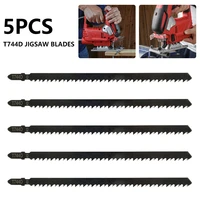 adifare 5 pcs parts t shank jig saw blade saw blade woodworking t744d for cutting wood metal hardwood jigsaw blades set