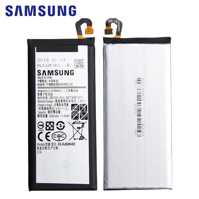 Samsung телефон батарея EB-BJ530ABE 3000 мАч для samsung Galaxy J5 Pro J530 SM-J530K SM-J530F батареи SM-J530Y