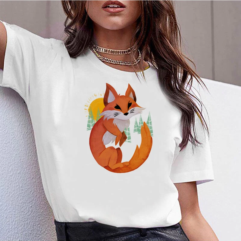 258864 _ футболка Повседневная с круглым вырезом и короткими рукавами женская