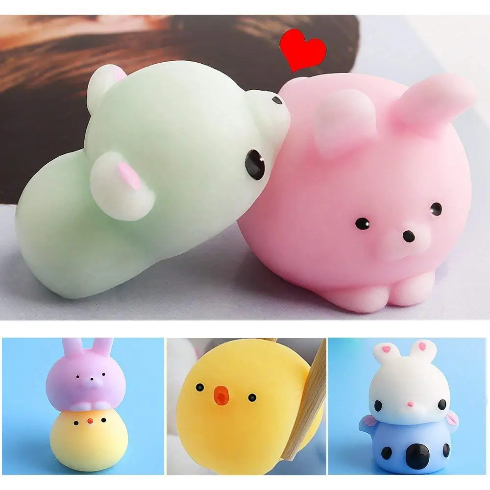 Мягкий Моти для детей, вечеринка, сувениры Kawaii, мягкий мини-пакет Moj, сжимает для снижения тревожности, уровня стресса, игрушки, подарки на Пасху