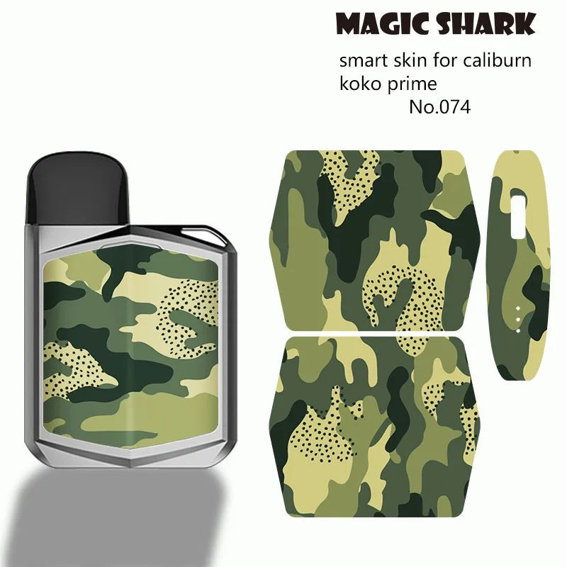 Стикеры чехол пленка для Uwell Caliburn KOKO Prime Military дьявол цветок доллар кот медведь