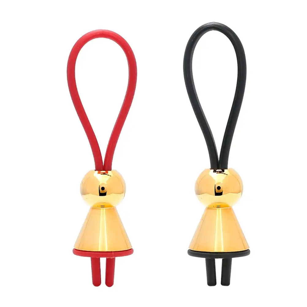 

Car Fob Key Chain Universal Car Key Chain Key Chain With Strap For Cars Trucks Motorcycle Unisex Black/ Red