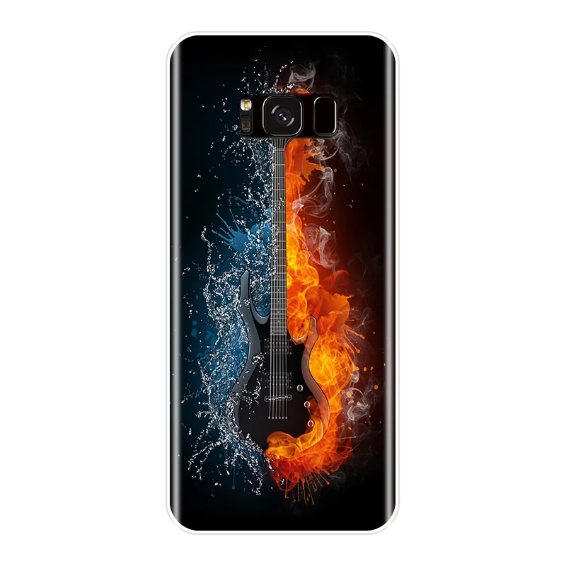 Силиконовый чехол для телефона Samsung Galaxy S8 S9 Plus S3 S5 S6 S7 Edge мягкая красочная задняя