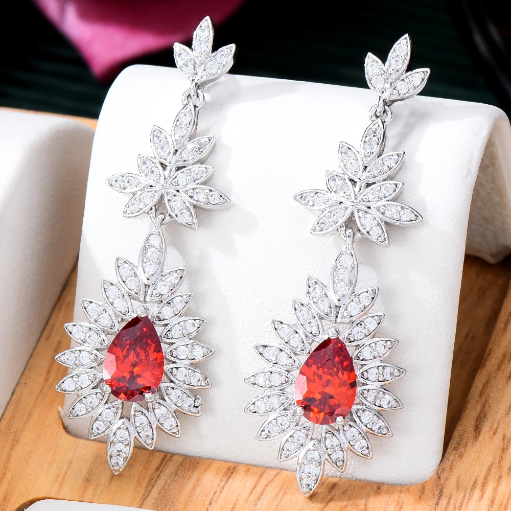 

Женские серьги-подвески в нигерийском стиле, с геометрическим рисунком