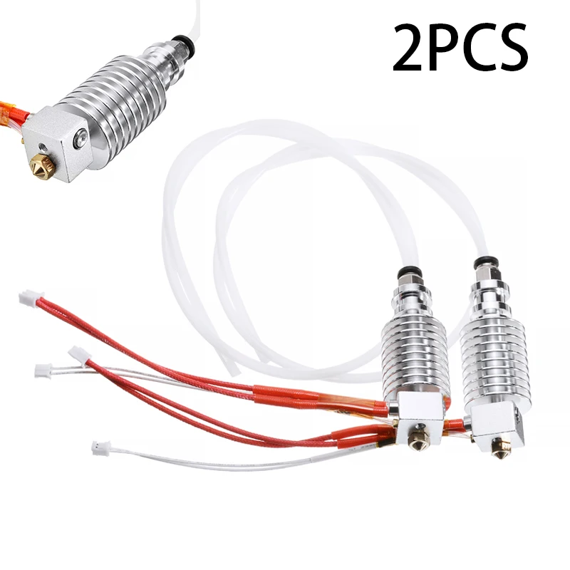 2 шт. 12V 3D принтеры V5 J head Hotend экструдер комплект термисторы патронный нагреватель