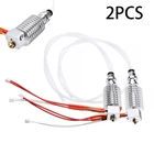 3D-принтер V5 J-head Hotend, комплект для экструдера, нагревателя картриджей, 2 шт., 12 В, для 3D-принтера Anycubic I3 Mega