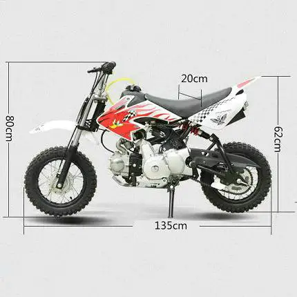 110CC большое смещение четырехтактный одноцилиндровый кросс-кантри Мотоцикл дети езда обучение двухколесный гонки