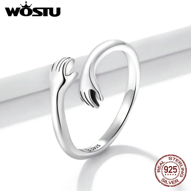 Кольцо женское из серебра 925 пробы регулируемое с фианитами | Украшения и