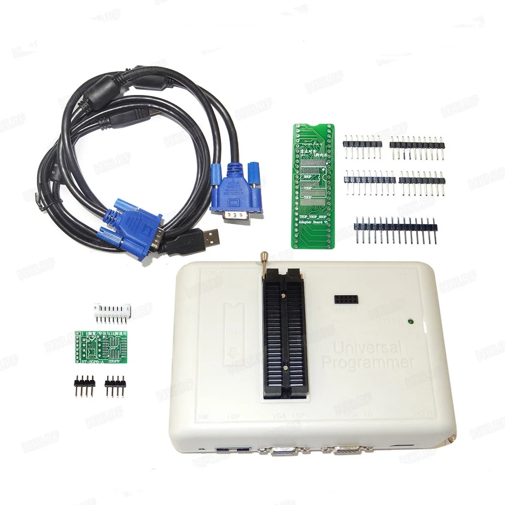 RT809H BIOS Универсальный программатор USB EMMC Nand FLASH EEPROM с зажимом SOP8 + FFC