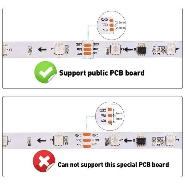 Newest 4 Pin RGB LED Strip Light Connector with Wire 3528/5050 8mm/10mm Width PCB Ribbon Cable Clip Adapter | Автомобили и